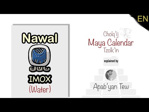 Maya Calendar: Explaining nawal Imox (Water) - Cholq'ij / Tzolkin