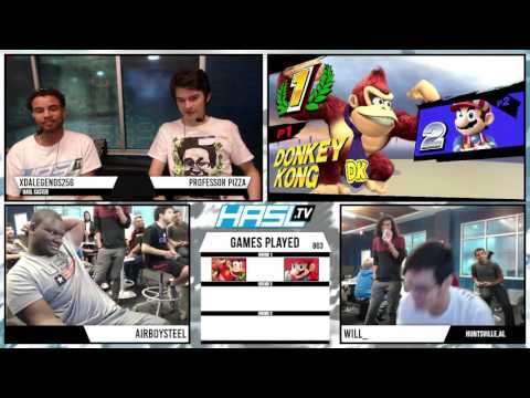 HASLfest 12 – Airboysteel (Mario) vs HASL Will_ (Donkey Kong) – Losers Bracket – Wii U
