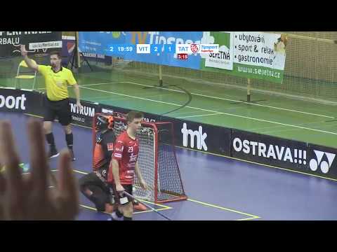 Highlights 1.ČF: 1. SC TEMPISH Vítkovice - Tatran Teka Střešovice 8:3