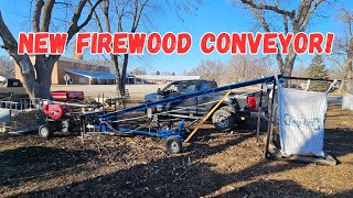Next investment in the business  Range Road firewood conveyor added to the fleet