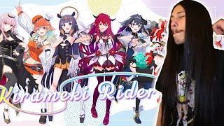【MV】Kirameki Rider - English ver.【hololive English -Myth- & -Promise-】REACTION