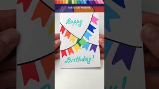 Download lagu Easy drawing Happy Birthday Card #painting #happybirthday #gift mp3