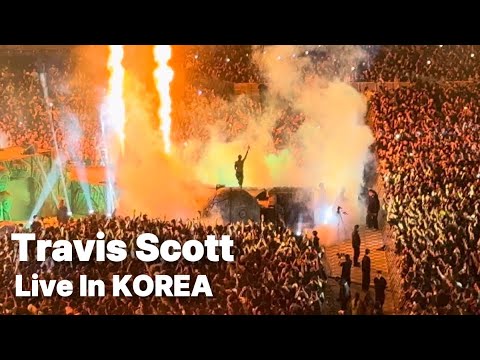 Travis Scott - Full LIVE in Korea 2025.10.25 [4K] 💫Circus Maximus Tour