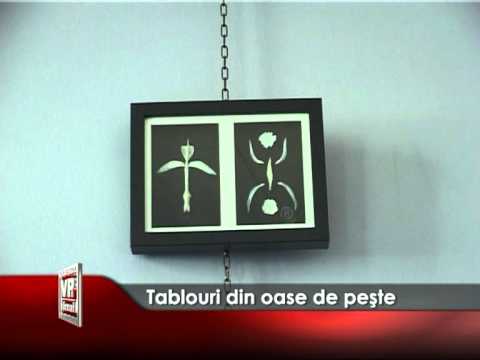 Tablouri din oase de peşte