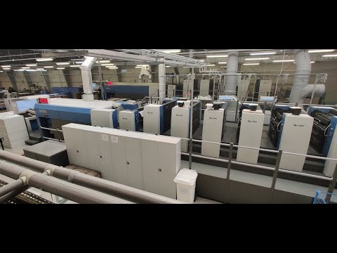 2013 -- KBA RAPIDA 105-6+L CX ALV2 - 6 colour offset press