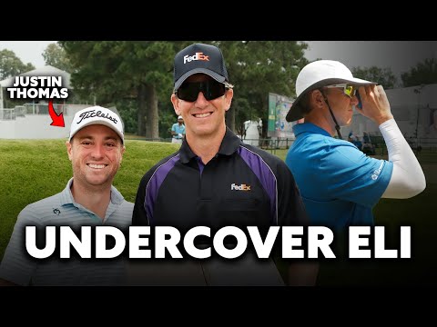 Eli Manning Goes Undercover at the FedEx St. Jude Championship 