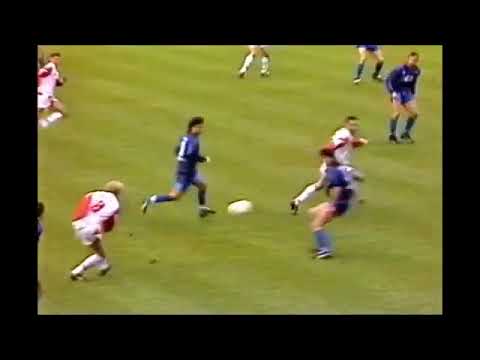 1992 Fortuna Düsseldorf - FC Hansa Rostock 0:0 | Bundesliga Minus Rekord Rheinstadion 6000 Zuschauer