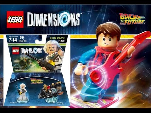 Lego Dimensions: Back to the Future Level Pack Complete + 100% Playthrough Ps4/No Commentary