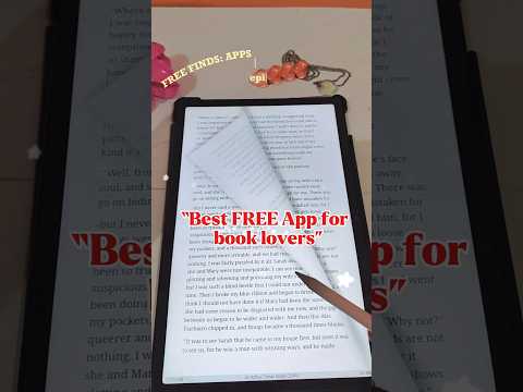 BEST🙀Free🤯 App for Digital Reading Lovers 📚 #youtubeshorts #fyp #viral