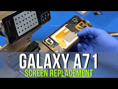 Samsung Galaxy A71 screen/display replacement at Phone Fix Craft