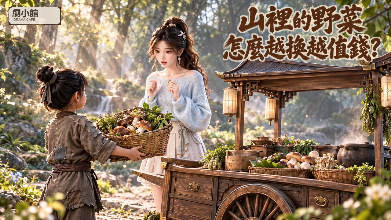 🛒 菜市才五塊，她為何出二十？｜審片候選 #短劇 #餐車 #野菜 #劇小館