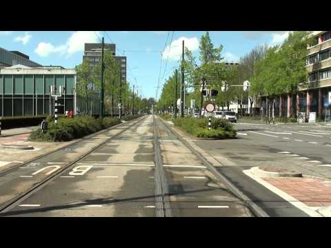 Cab ride bus; Veolia lijn 51: omleiding Delft-Rijswijk+busbaan Rijswijk (vv)