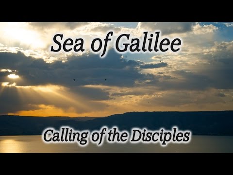 Bible Teaching about the Calling of the Disciples, Sea of Galilee, Capernaum, Bethsaida, Israel