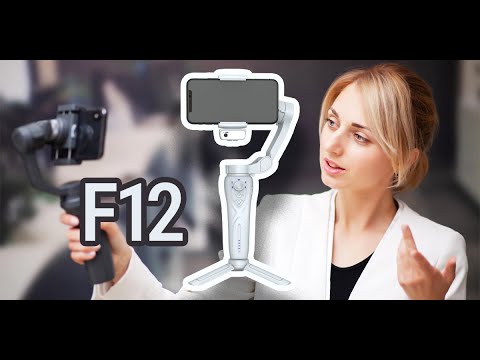 Стабілізатор для телефону F12 3-осьовий ручний стедікам для смартфона з інтелектуальним відстеженням обличчя White - фото 1 - id-p2826591690