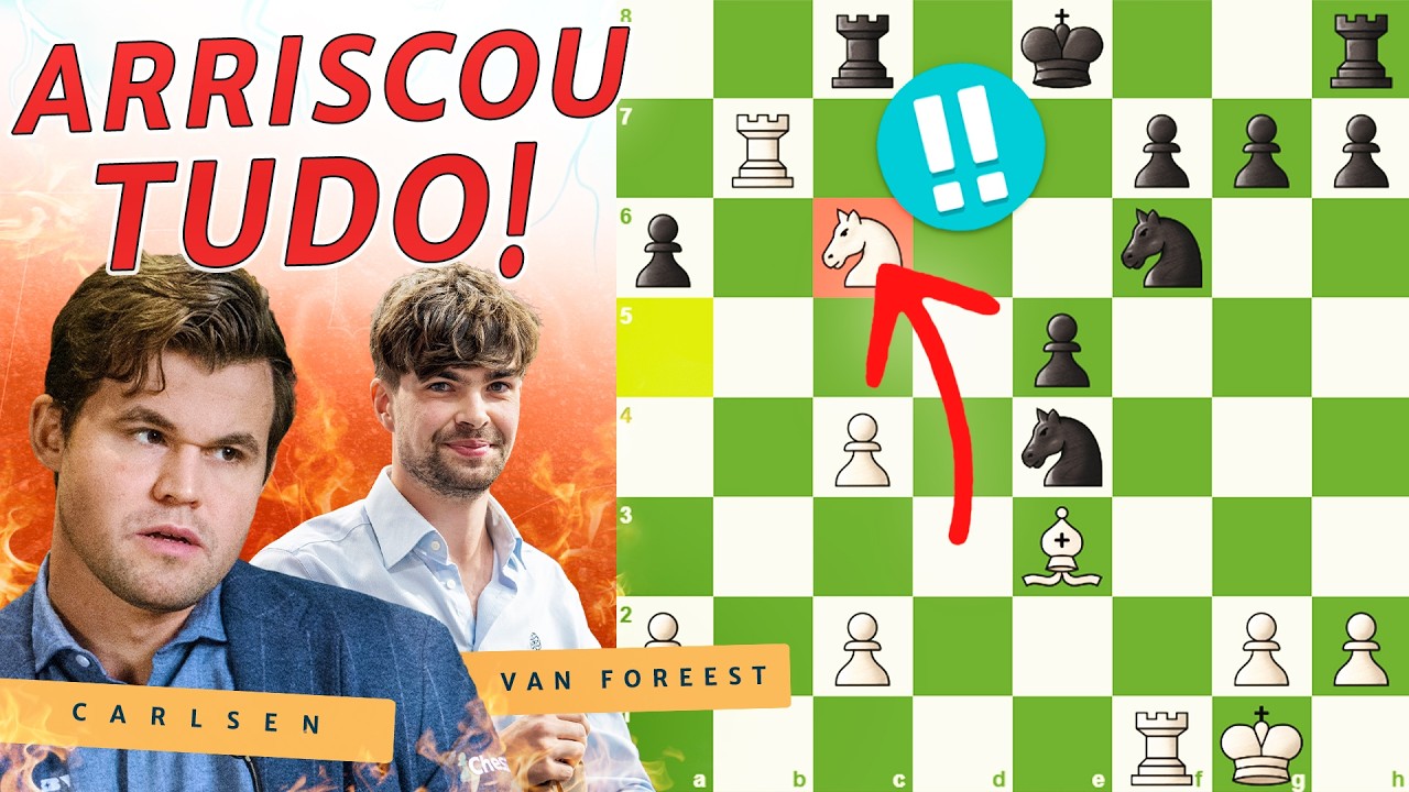 MAGNUS FICOU NAS CORDAS!!!
