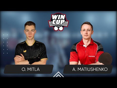 16:30 Oleksii Mitla - Andrii Matiushenko West 3 WIN CUP 13.05.2024 | TABLE TENNIS WINCUP