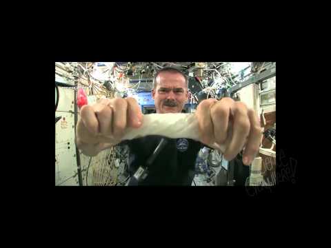 What does fire look like in space?