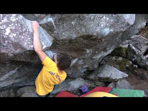 The Bomb is Explosion, 7c+/8a. Magic Wood