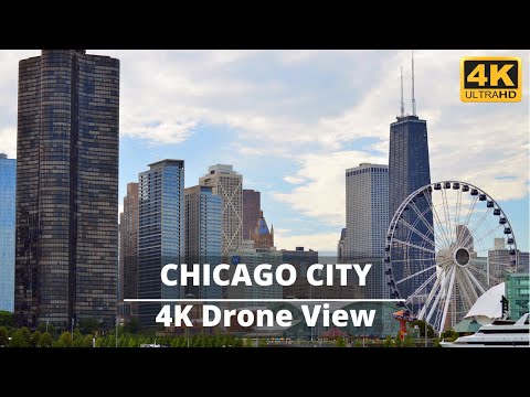 Chicago City Drone View | Chicago City 4K | Chicago city tour 4k Illinois | #Chicago #drone