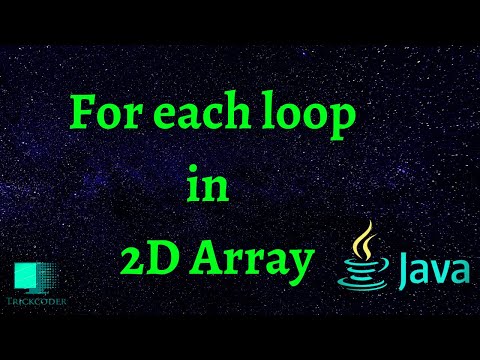 2d Array Using For Each Loop In Java %e0%a5%a4 For Each Loop Java 2d Array Foreach Loop In 2d Array Java