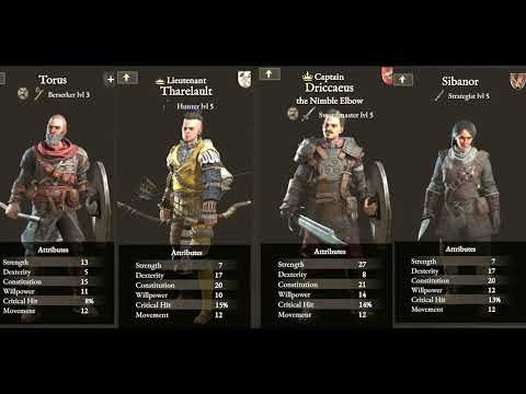 Best Classes In Wartales