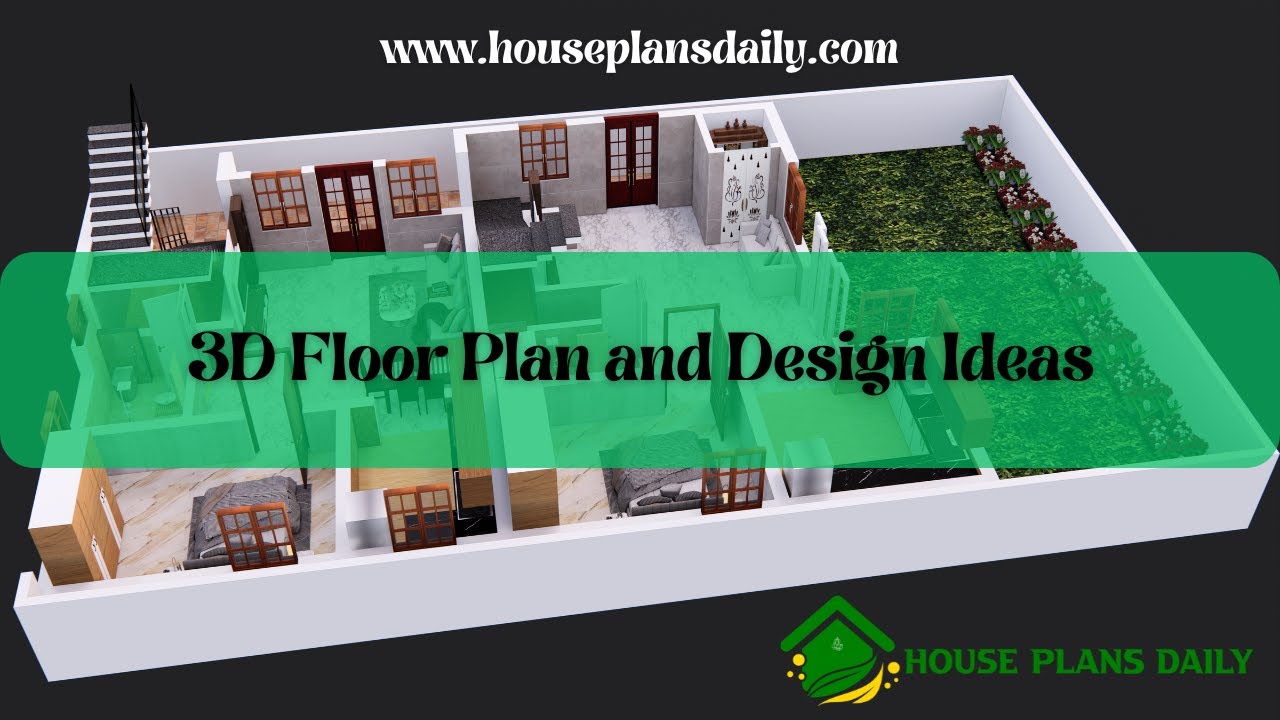 3D Floor Plan and Design Ideas | House Plans Daily