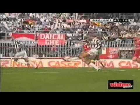 Serie A 2001-2002, day 32 Piacenza - Juventus 0-1 (Nedved)