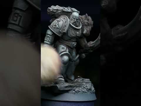 Space Wolves Painted In A Grimdark Style