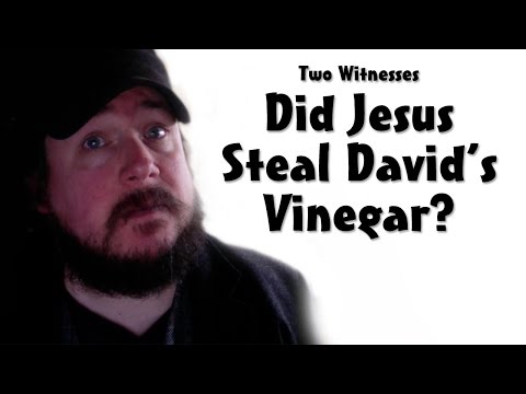 Did Jesus Steal David's Vinegar? John 19