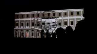 preview picture of video 'Genius Loci Weimar 2013 Residenzschloß - Liszt-hitecture by Videomapping Hungary'