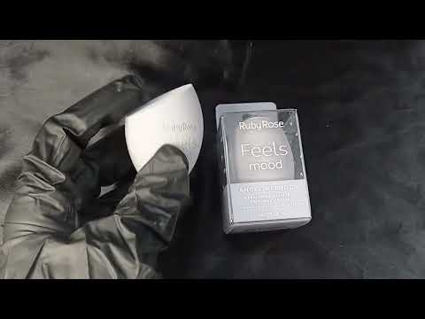 ESPONJA FEELS SOFT BLENDER COM CORTE RUBY ROSE BOX COM 8 UN