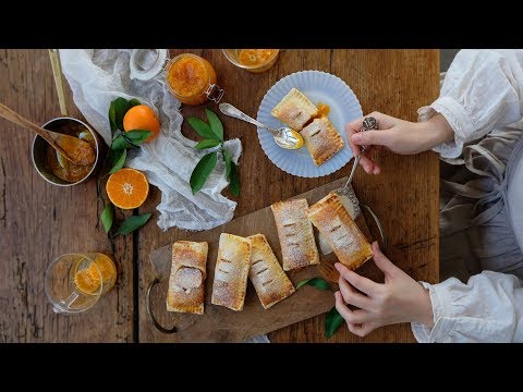 향긋하고 달콤한 감귤파이🍊 l 귤쨈 만들기 : Mini Tangerine Pie [아내의 식탁]