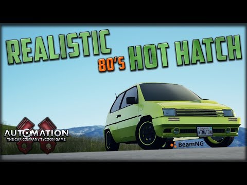 Building A 80's Hot Hatch! - Automation / Beamng