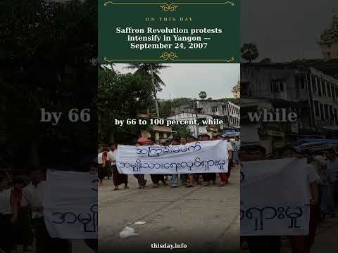 How did fuel subsidy removal trigger the Saffron Rev...