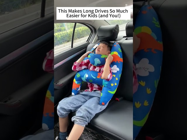 Vídeo relacionado con Alaoo Almohada de Viaje para Niños, Portátil Almohada para el Cuello en Forma de U, Animales Lindos Cojin de Viaje Cuello para Silla de Avión, Coche, Cojín de Descanso para Dormir (Panda Blanco)