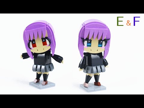 [How to Build] Moko's LEGO Character Building System(Face Type E&F)