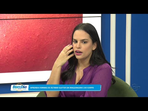 Aprenda formas de retirar glitter da maquiagem e do corpo 17 02 2023