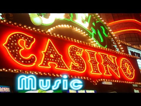Las Vegas Casino Music Video: For Night Game of Poker, Blackjack, Roulette Wheel & Slots