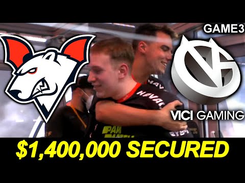 VP vs VG — What a Player! 1.4 MILLION Dollar Secured on TI10