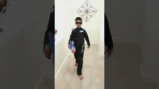 Cop Costume #kids #fun #halloween #style #shorts #youtubeshorts