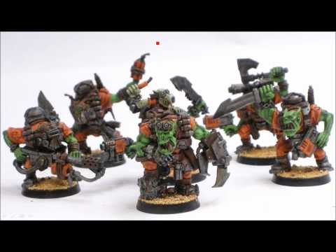 How to paint Ork Kommandos