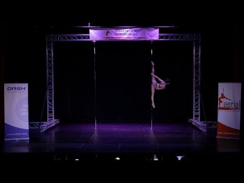 Jovana Stojić - 1st place - Professional category - Serbian Pole Sports Championship 2017 Belgrade