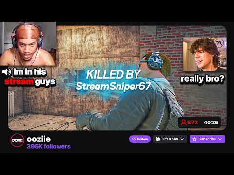 This Streamer Had to Cheat to Beat Me (Stream Snipe)