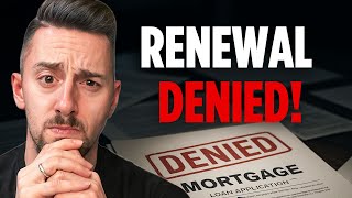 Banks Are DENYING Mortgage Renewals—Canada’s Housing Crisis Just Got Worse