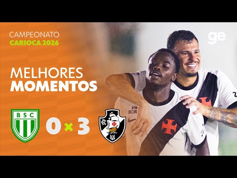Gols e lances de Boavista x Vasco da Gama