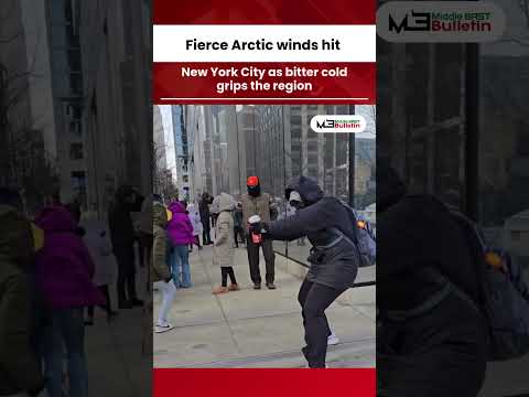 Fierce Arctic Winds Hit New York City as Bitter Cold Grips the Region