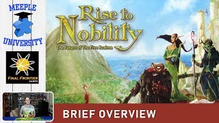 Meeple University - Rise to Nobility video thumbnail