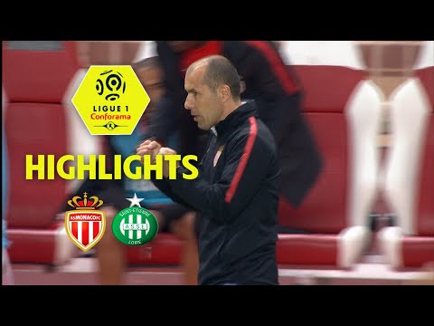 AS Monaco - AS Saint-Etienne ( 1-0 ) - Highlights - (ASM - ASSE) / 2017-18