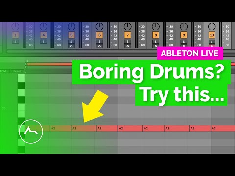 Ableton Live - Boring Drums? Try this on your hats.