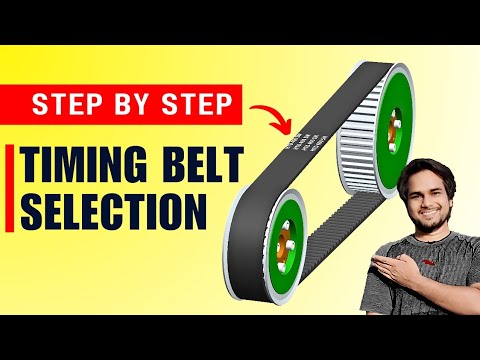 Timing Belt and Pulley Selection Calculation in Machine Design | Complete Guide